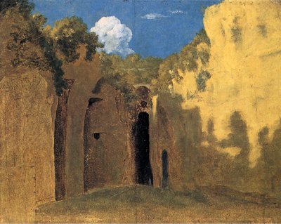 The Grotto of Posillipo by Thomas Jones